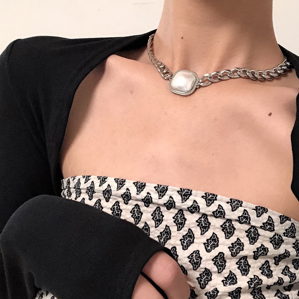 Dây Chuyền Ngọc Trai Thời Trang Sang Trọng 19A1244