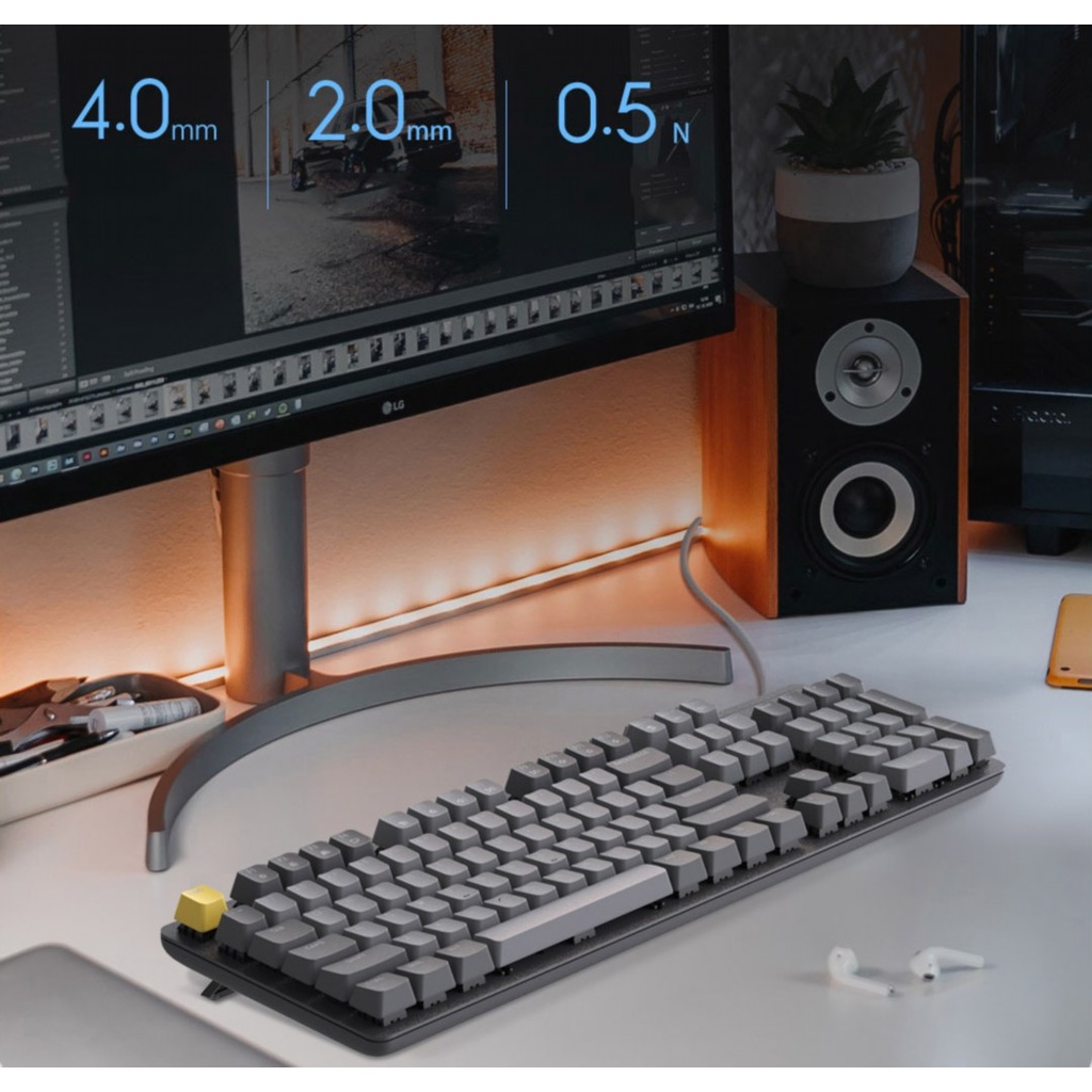 Bàn Phím Cơ Chơi Game G06 104 Phím Có Đèn Nền Cho Xiaomi Laptop Notebook PC laptop táo