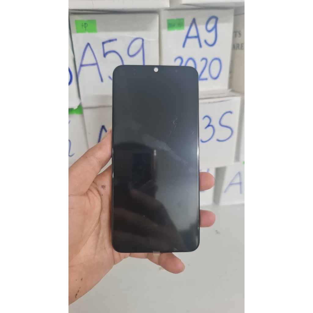 Màn hình samsung A30S full KHUNG- 2IC OLED