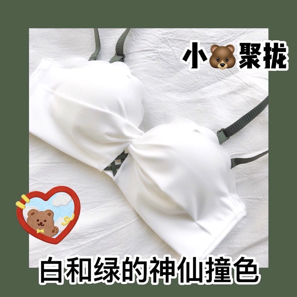 Set Đồ Lót Dày Dặn Không Gọng Thép Phong Cách Nhật Bản Quyến Rũ Cho Nữ