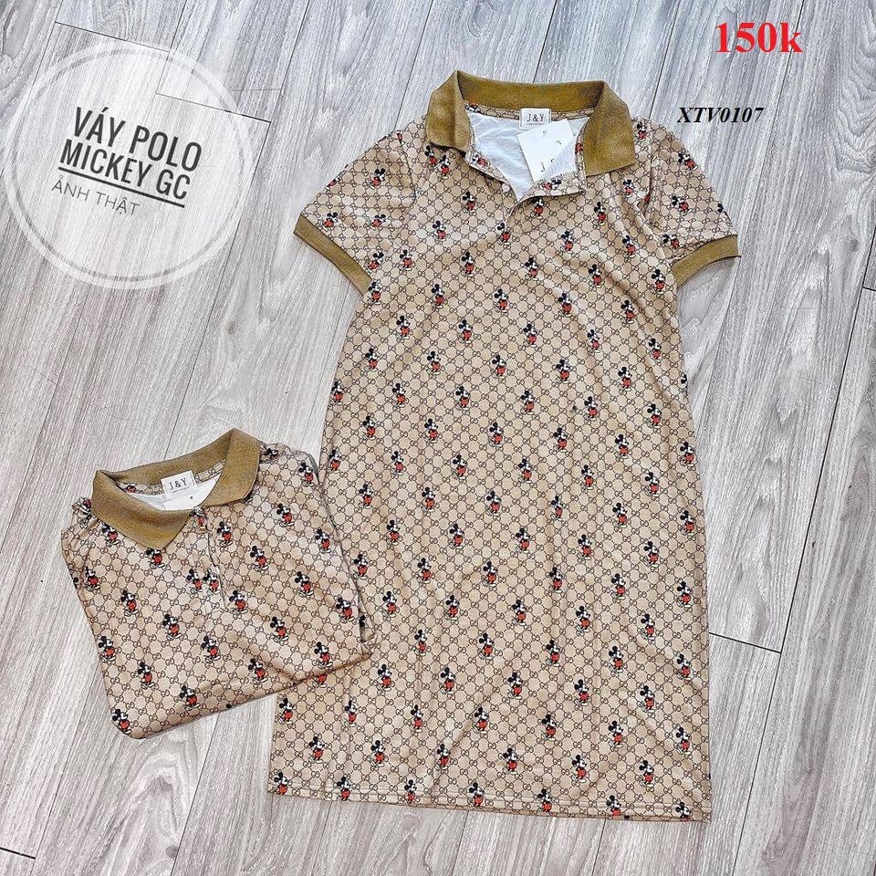 (XTV0107) Váy Polo Mickey
