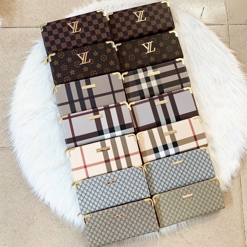 Ví 1 kéo khoá và 2 kéo khoá hiệu