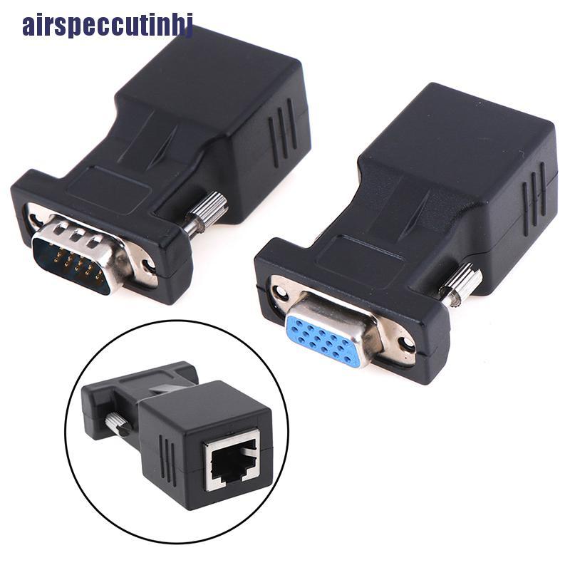 Đầu Chuyển Đổi Vga Sang Rj45 15pin Chuyên Dụng