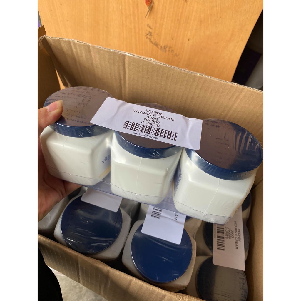 KEM DƯỠNG DA MỀM MỊN REDWIN VITAMIN E CREAM ÚC 300G