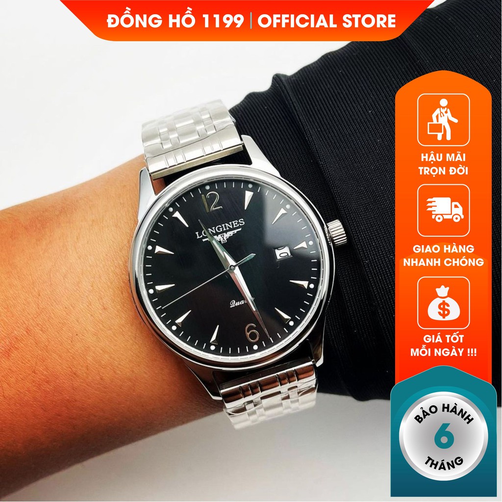 Đồng hồ nam dây thép cao cấp chống nước chống xước tuyệt đối sang trọng lịch lãm bảo hành 6 tháng 6284.YT - 1199 Watches | BigBuy360 - bigbuy360.vn