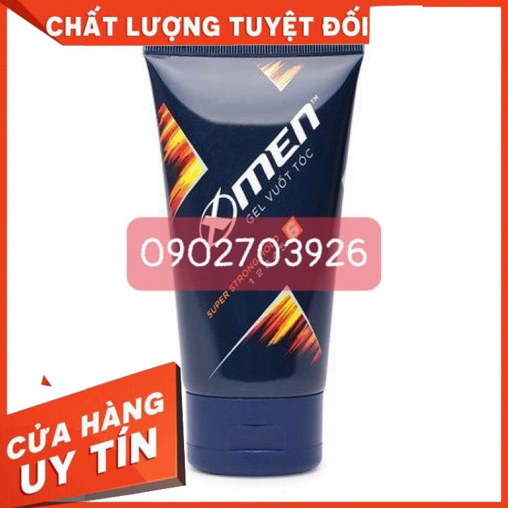 GEL -Keo vuốt tóc X-Men For Boss Gel STRONG HOLD WET LOOK  -và  X-Men Sport  15ml-tạo nếp tóc bóng mượt -giữ nếp lâu