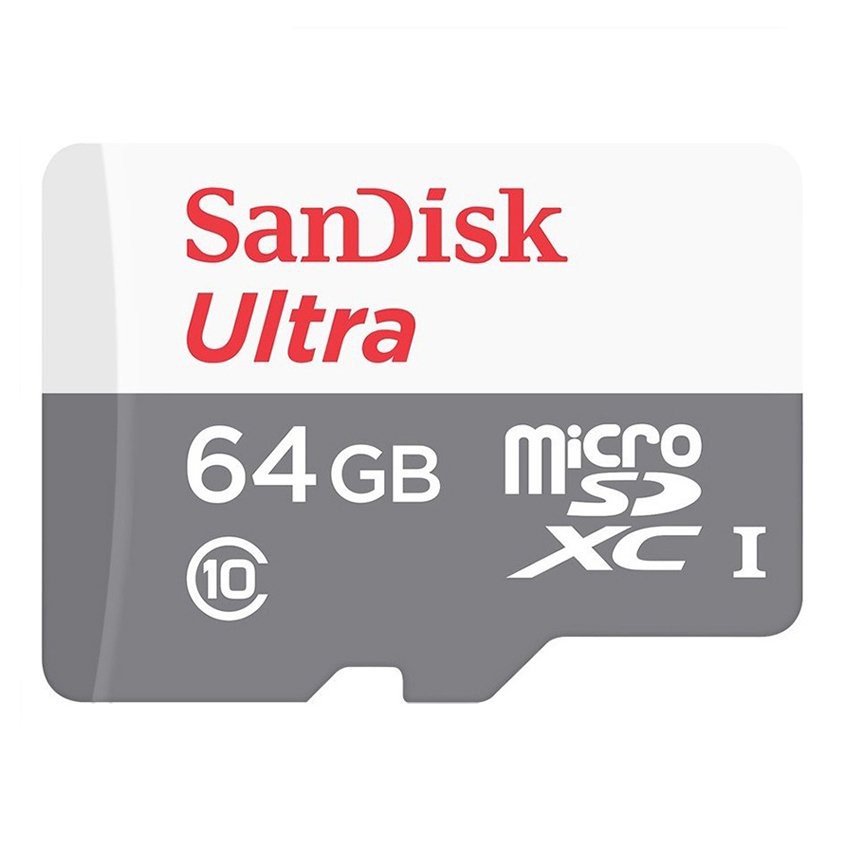 (Combo) Thẻ nhớ microSD 64GB SDisk Utral Class10 80mb/s - Tốc độ cao