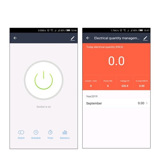 Công Tơ Điện Tử Thông Minh Wifi Tuya Smartlife 60A Zmai90 Xem Điện Năng Từ Xa Qua App, Đồng Hồ Đo Điện Kết Nối Wifi