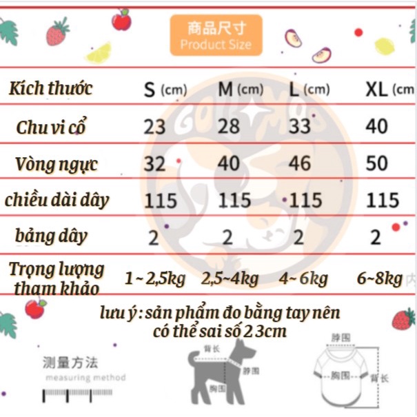 Dây dắt có túi siêu đáng yêu dành cho chó mèo - Goumao pet