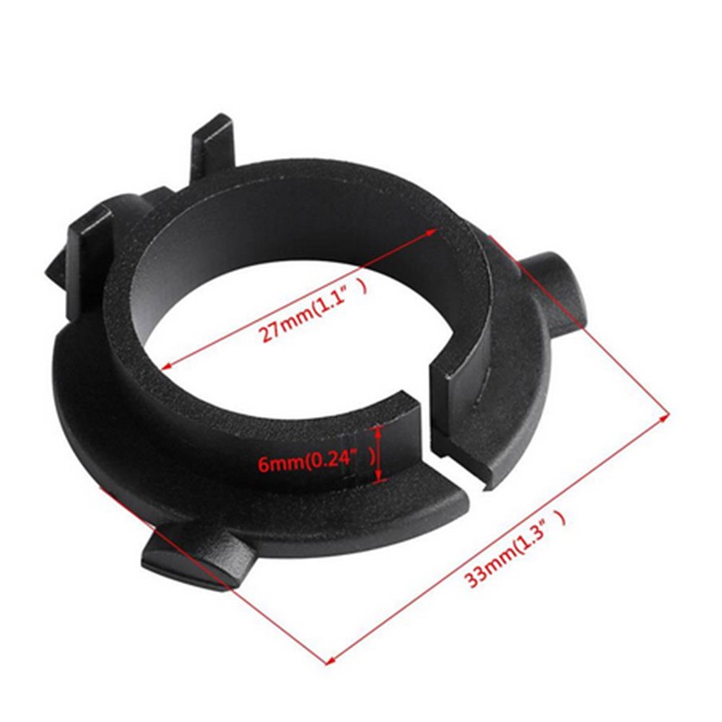 Đế chân đèn H7 cao cấp chuyên dụng cho đèn pha xe ô tô