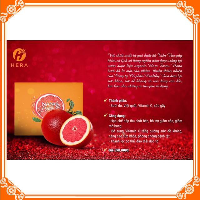 Nano Bưởi Đỏ Nước Ép Bưởi Đỏ Hera Chính Hãng | Thế Giới Skin Care