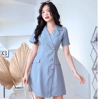 Đầm KOMIE - Đầm công sở cổ bẻ
