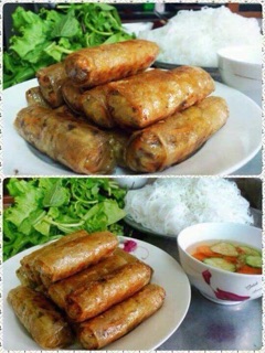Bánh đa nem phơi sương
