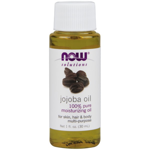 Mỹ phẩm NOW Solutions Jojoba Oil Pure - Tinh Dầu dưỡng ẩm toàn thân Và Da - Tóc Chai 30ml