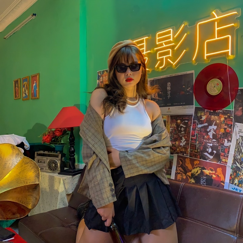 Áo ba lỗ bigsize, áo tanktop bigsize, áo thun basic chất liệu borip co giãn BIGSIZE_GIARE, dễ mix đồ đi học, đi làm