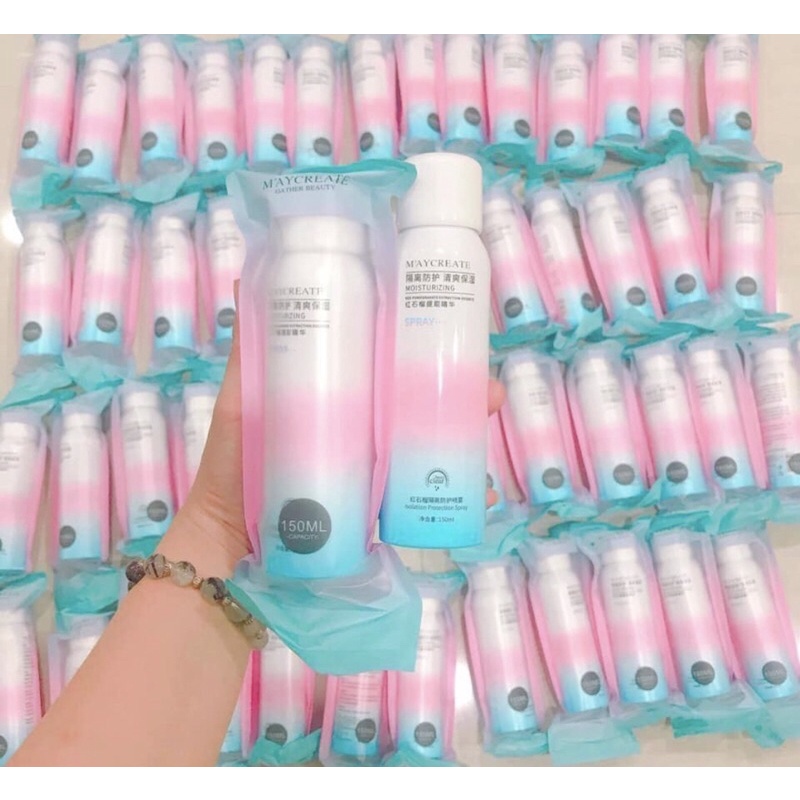 Xịt chống nắng trắng da MayCreata 150ml | BigBuy360 - bigbuy360.vn