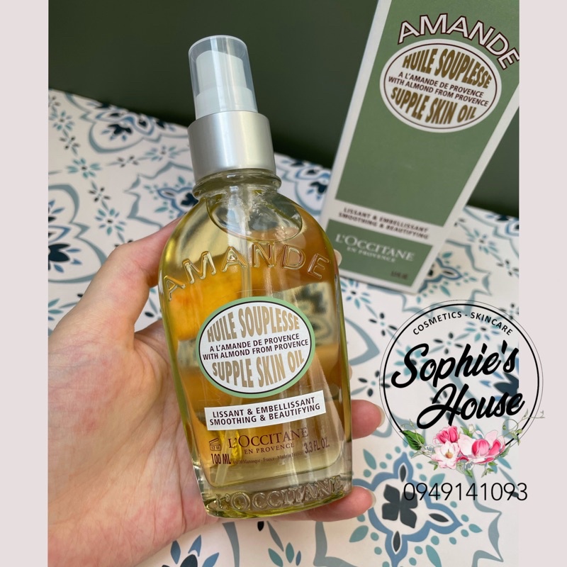 Dầu dưỡng thể Loccitane Almond Supple Skin Oil 100ml | BigBuy360 - bigbuy360.vn