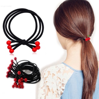 5 cài đặt Dây Cột Tóc Đính Hạt Ngọc Trai Và Hoa Cúc Nhỏ Phong Cách Hàn Quốc Dễ Thương