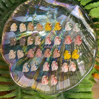 Hoa Bột Nổi 3D: Hoa Góc Móng tay 9.000/bông - Set 2 bông=18.000