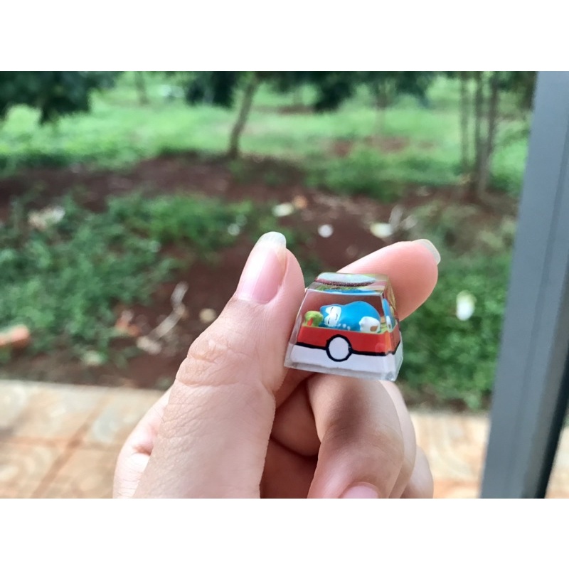 Keycap Pokemon Snolax, bàn phím cơ