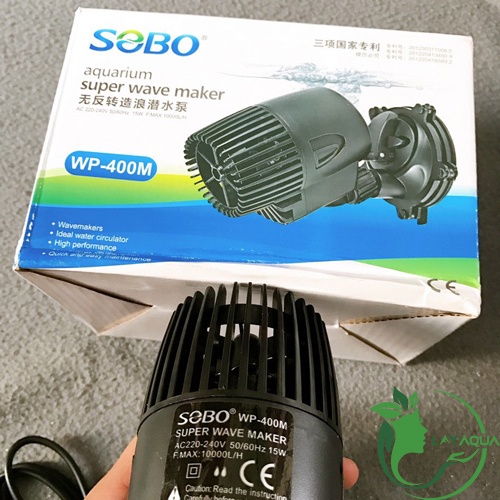 Máy thổi luồng Sobo WP tạo sóng 200m 400m 800m - Phụ kiện THỦY SINH GIÁ RẺ LAYAQUA