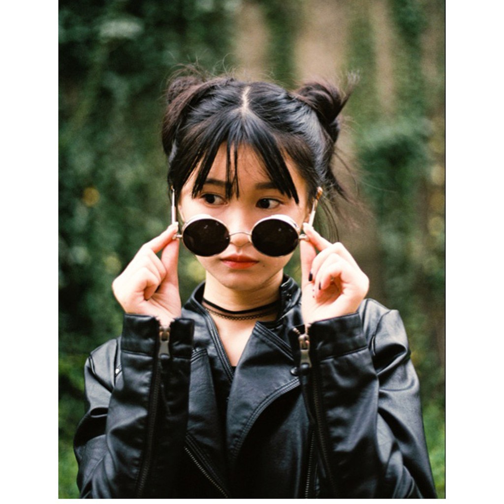 Kính Mát Tròn Gọng Kim Loại Dày Dặn Phong Cách Steampunk Cổ Điển Thời Trang Cho Nam Và Nữ | BigBuy360 - bigbuy360.vn