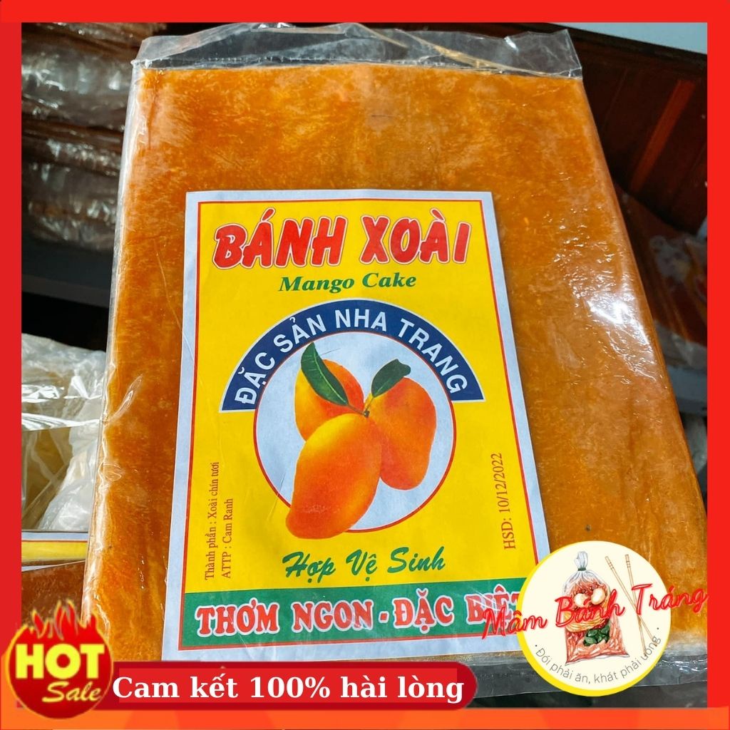 Bánh tráng xoài đặc sản Nha Trang bánh tráng xoài vừa dẻo vừa dai thơm vị xoài chua chua ngọt ngọt - 04100136