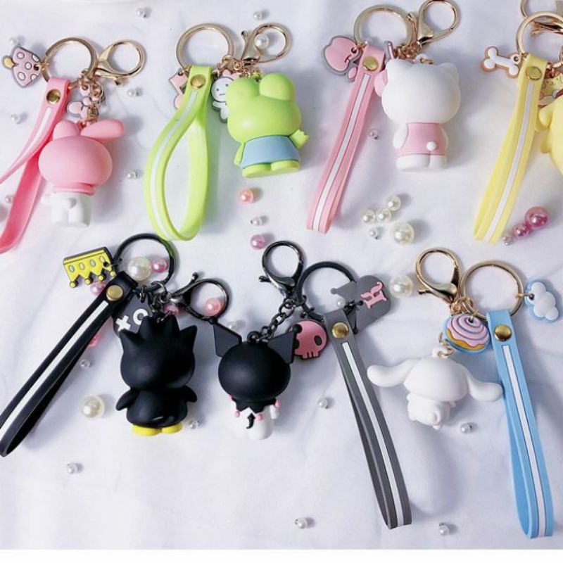 Móc khóa Nhân Vật Sanrio Nhiều Chi Tiết