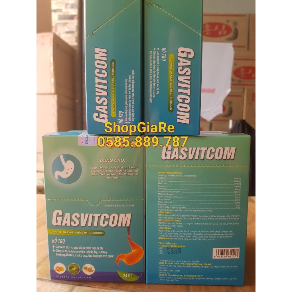 Gasvitcom hỗ trợ giảm viêm loét dạ dày tá tràng, Người viên đau dạ dày, hành tá tràng, trào ngược dạ dày thực quản