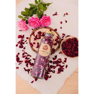 Trà Cánh Hoa Hồng Hữu Cơ Sấy Karose Sip Cung Cấp Vitamin, Giảm Căng Thẳng và Cải Thiện Làn Da