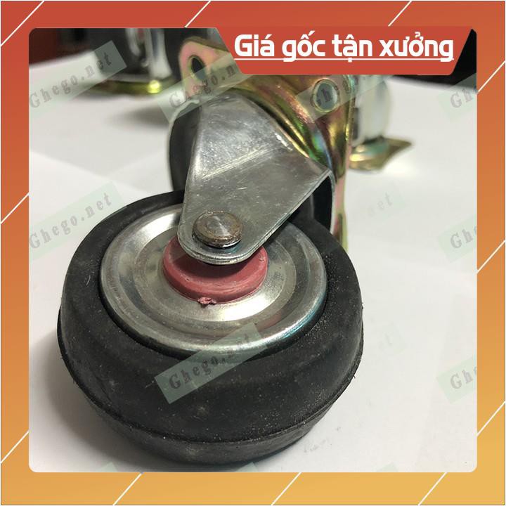 Bánh xe cao xu quay đen FREESHIP  Bánh xe chịu lực giá rẻ