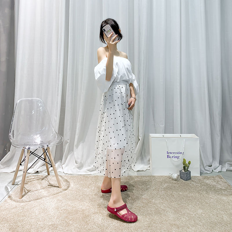 Xăng đan Nhựa Dẻo Chống Trượt Thời Trang Mùa Hè Hàn Quốc Cho Nữ Size 35-40 crocs