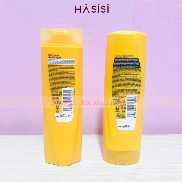 DẦU GỘI & DẦU XẢ SUNSILK MỀM MƯỢT DIỆU KỲ 170G