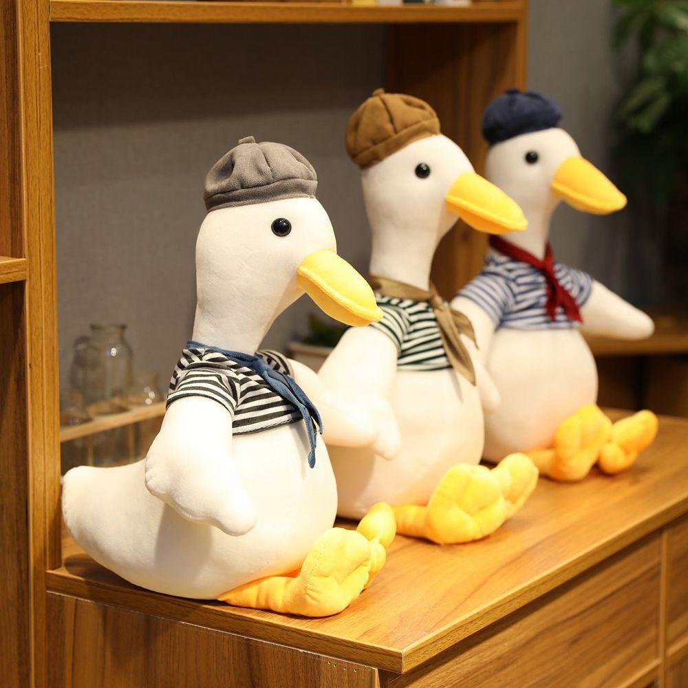 ANEMONE Đồ Chơi Thú Nhồi Bông Hình Chú Ngỗng Hoạt Hình Cho Bé