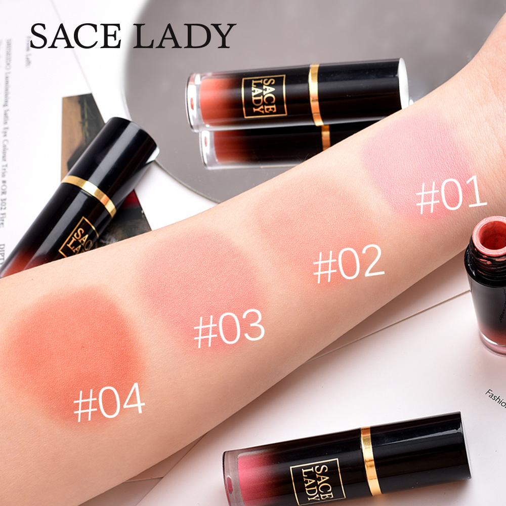 (Hàng Mới Về) Má Hồng Dạng Lỏng Sace Lady Trang Điểm Tự Nhiên Phong Cách Âu Mỹ | BigBuy360 - bigbuy360.vn