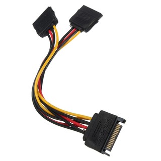 Cáp chia nguồn SATA 1 ra 2 20Cm