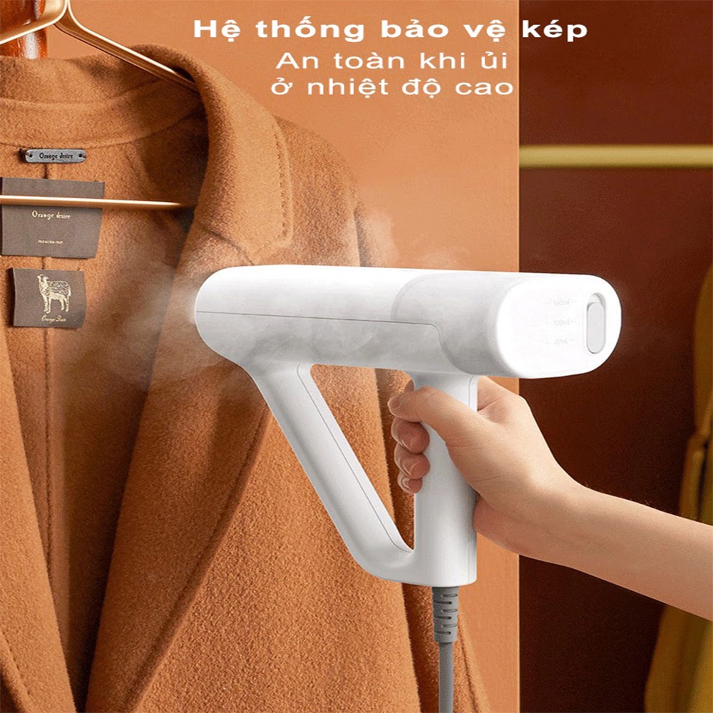 Bàn ủi hơi nước cầm tay Xiaomi Deerma HS100 Iron 160℃ - Bàn là hơi nước thông minh nhỏ gọn công suất 1000W vt669