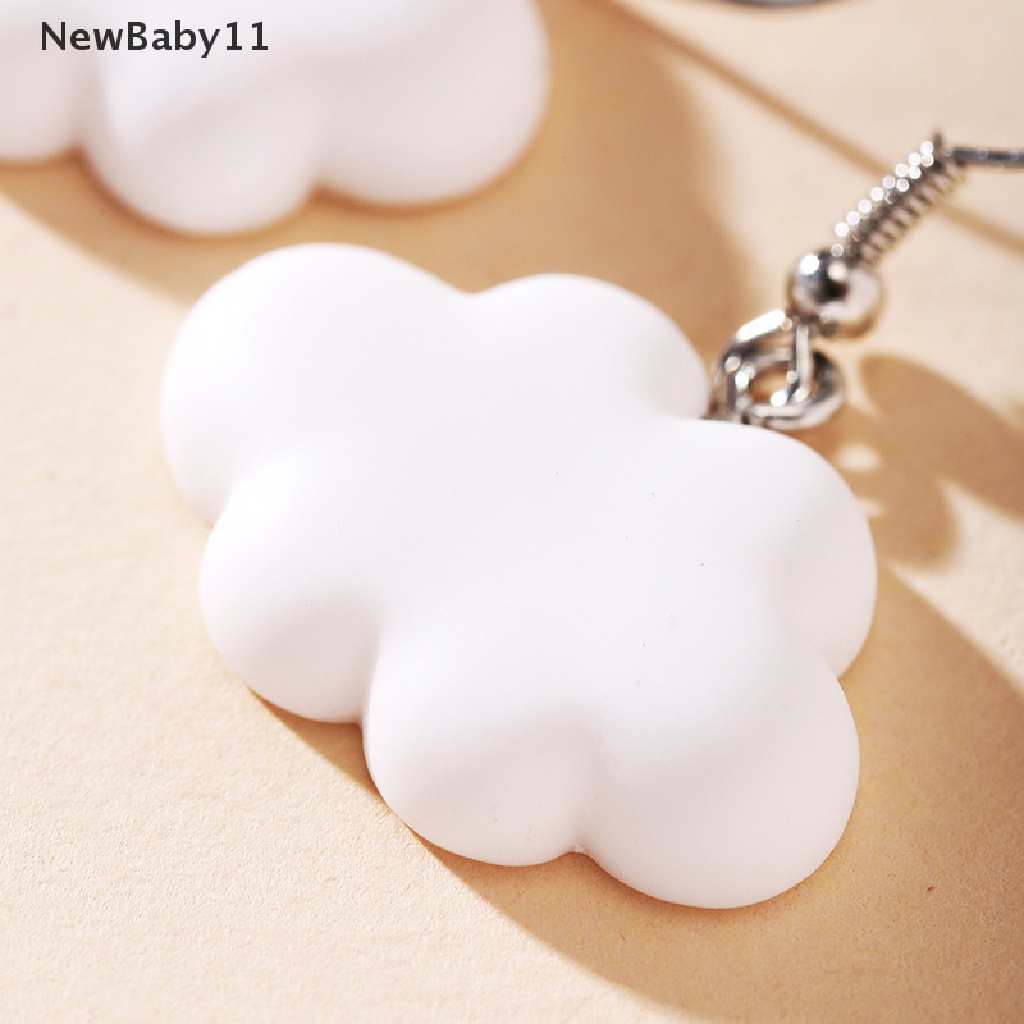 Bông Tai Hình Đám Mây Cầu Vồng Dễ Thương Dành Cho Bé Gái