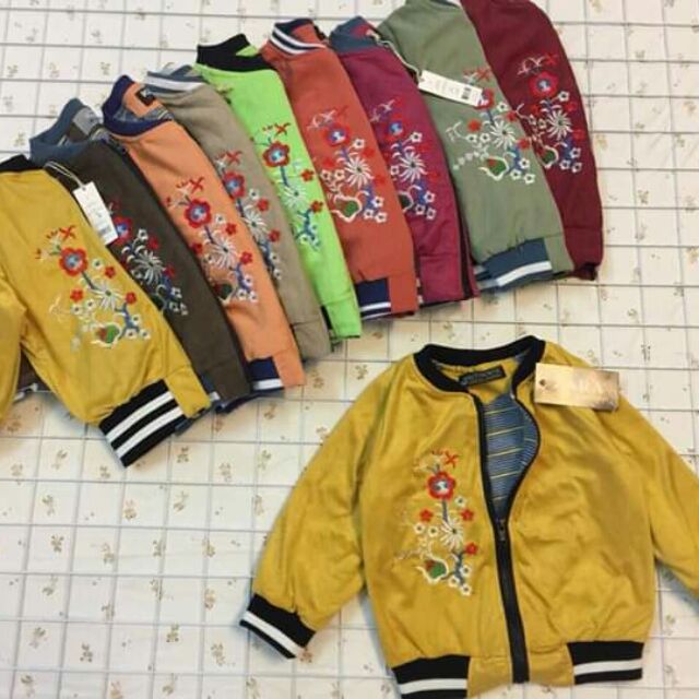 Áo khoac da lộn siêu đẹp cho bé
