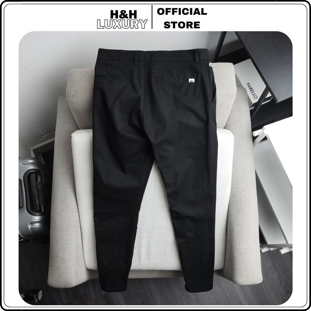 Quần kaki nam ống suông, quần kaki cao cấp chất liệu kaki siêu nhẹ xuất xịn - H&H LUXURY