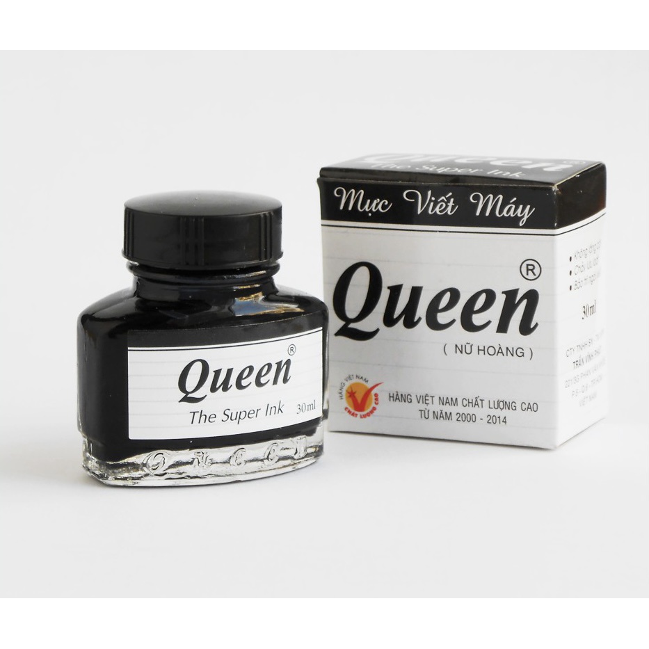 Mực Queen bơm mực viết máy