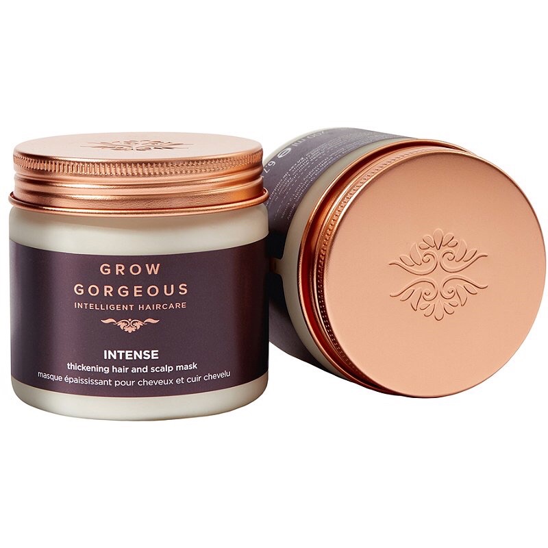 Mặt nạ ủ làm dày và mượt tóc Grow Gorgeous INTENSE THICKENING HAIR & SCALP MASK 200ML