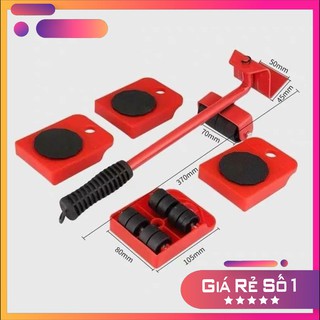 BỘ CON LĂN DI CHUYỂN ĐỒ DÙNG THÔNG MINH - Nhà Cửa & Đời Sống - Dụng cụ & Thiết bị tiện ích - Đồ dùng gia đình