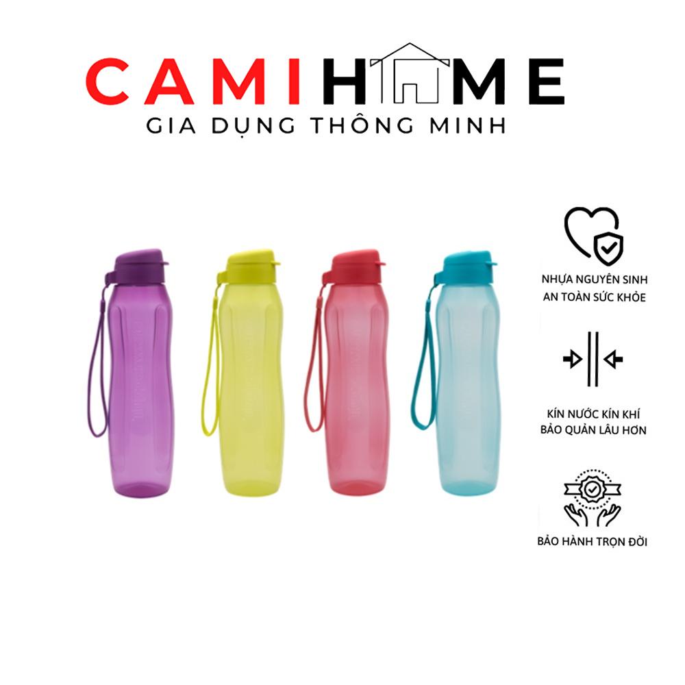 Bình đựng nước Eco Bottle Gen II 1L Tupperware kín nước kín khí chất liệu nhựa nguyên sinh
