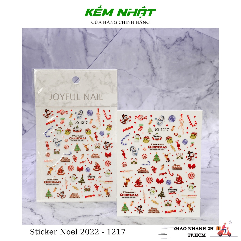 Sticker Dán Móng Noel Cập Nhật Năm 2023