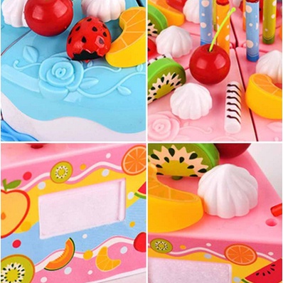 Bánh sinh nhật đồ chơi cho bé - Đồ chơi nấu ăn, đồ chơi đẹp