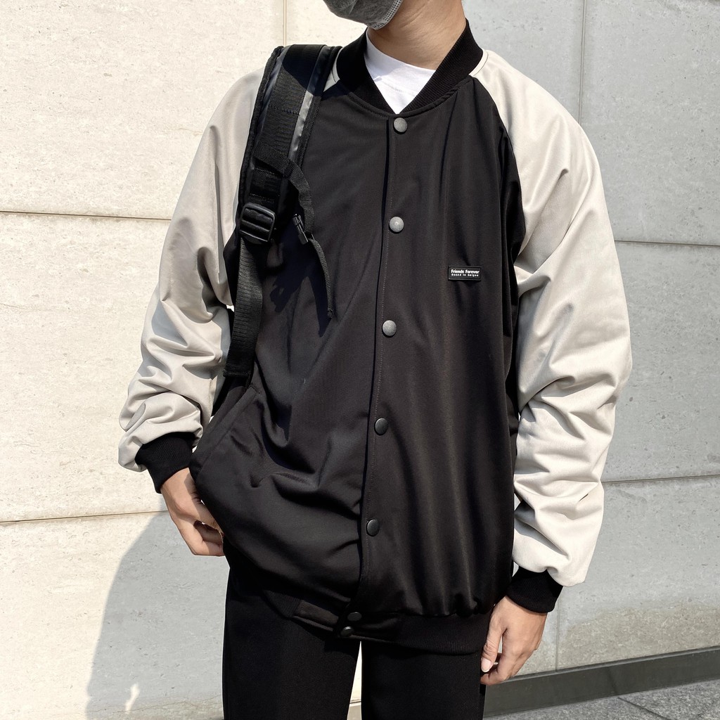 Áo Khoác FF OVERSIZE TRICOT VARSITY JACKET | BigBuy360 - bigbuy360.vn