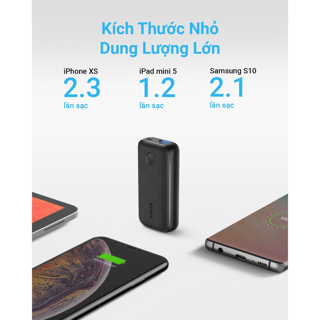 [Mã ELMALL150 giảm 8% đơn 500K] Pin sạc dự phòng ANKER PowerCore Redux 10000mAh - A1238