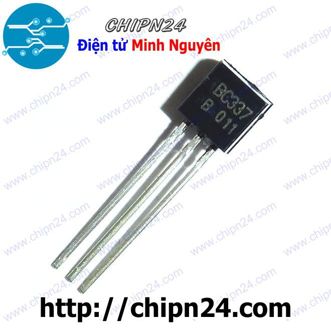 [25 CON] Transistor BC337 TO-92 NPN 800mA 40V (337)