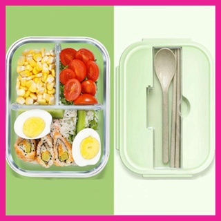 Hộp Đựng Cơm, Cặp lồng cơm Thủy Tinh 3 Ngăn